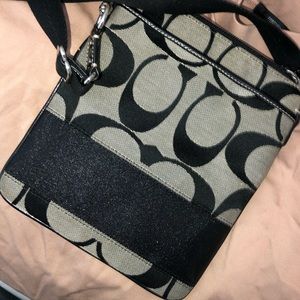 Coach signature crossbody bag
